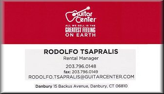 Guitar Center, Danbury