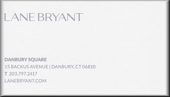 Lane Bryant, Danbury