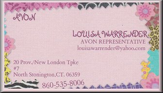 Louisa Warrender - Independent Avon Representative